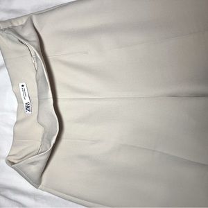 Zara Cream Culottes M